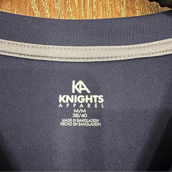 Knights Apparel Women's Notre Dame T-Shirt Medium Blue Short Sleeve Graphic Top - Picture 4 of 7